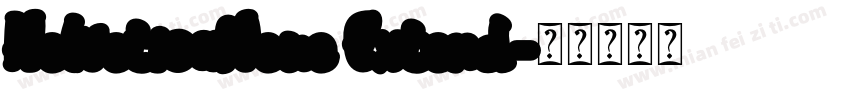 HelveticaNeue Extend字体转换